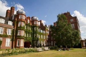 Newnham College, campus for Sir Christopher residential English summer camp