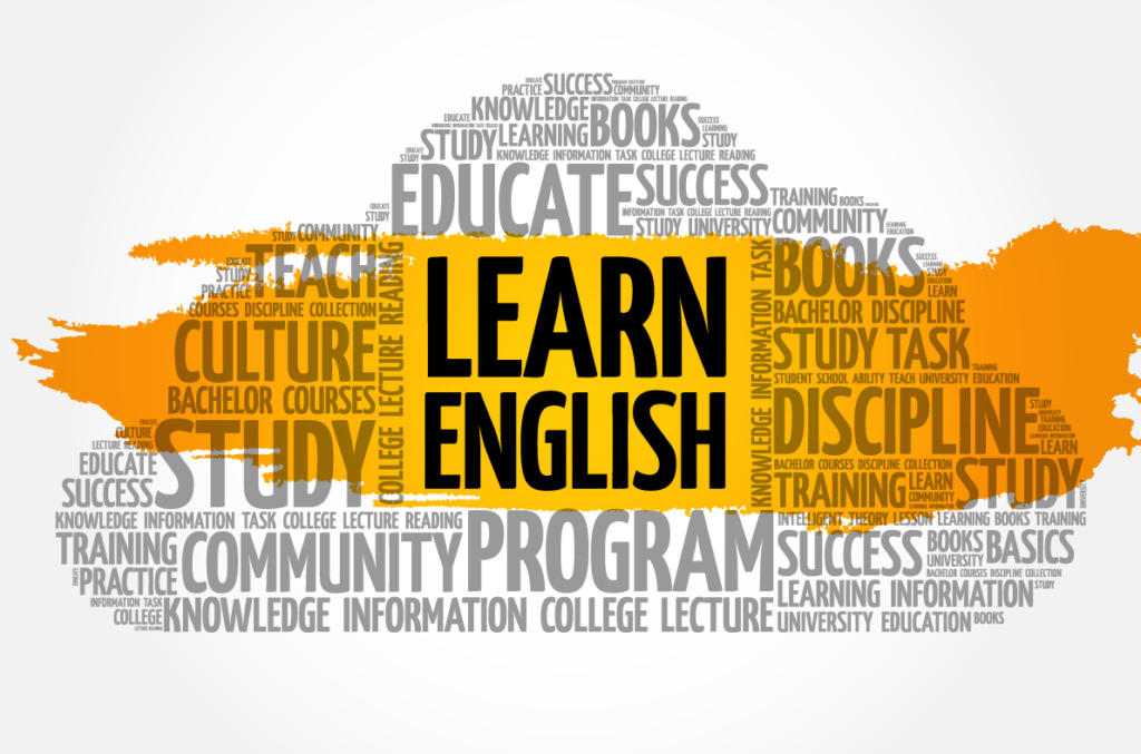 Learn English Word Cloud